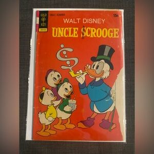 Western Gold Key Comics Walt Disney Uncle Scrooge Silver Age Disney Comic Book
